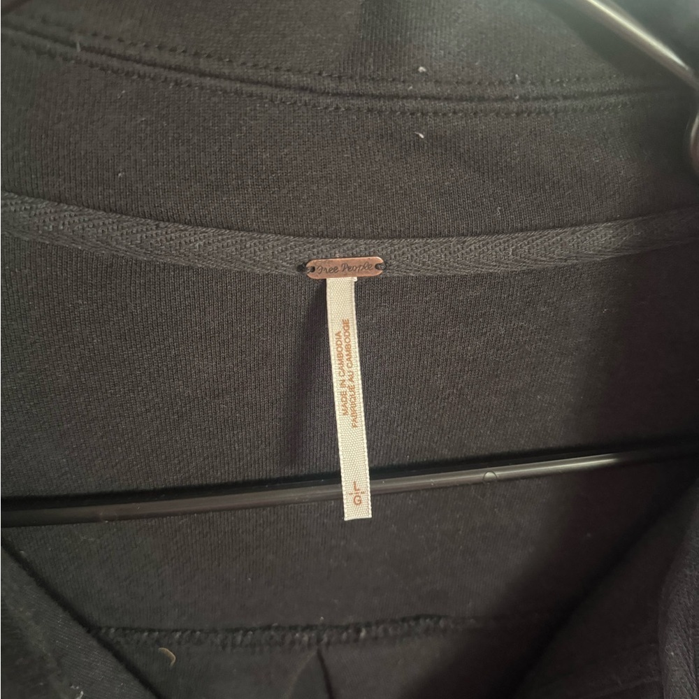 FREE PEOPLE Ruby Jacket- Washed Black - Picture 5 of 5